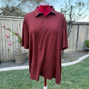 Men's Red Polo